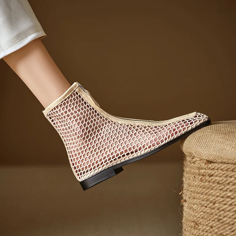 Blaire Square Toe Heel Boots