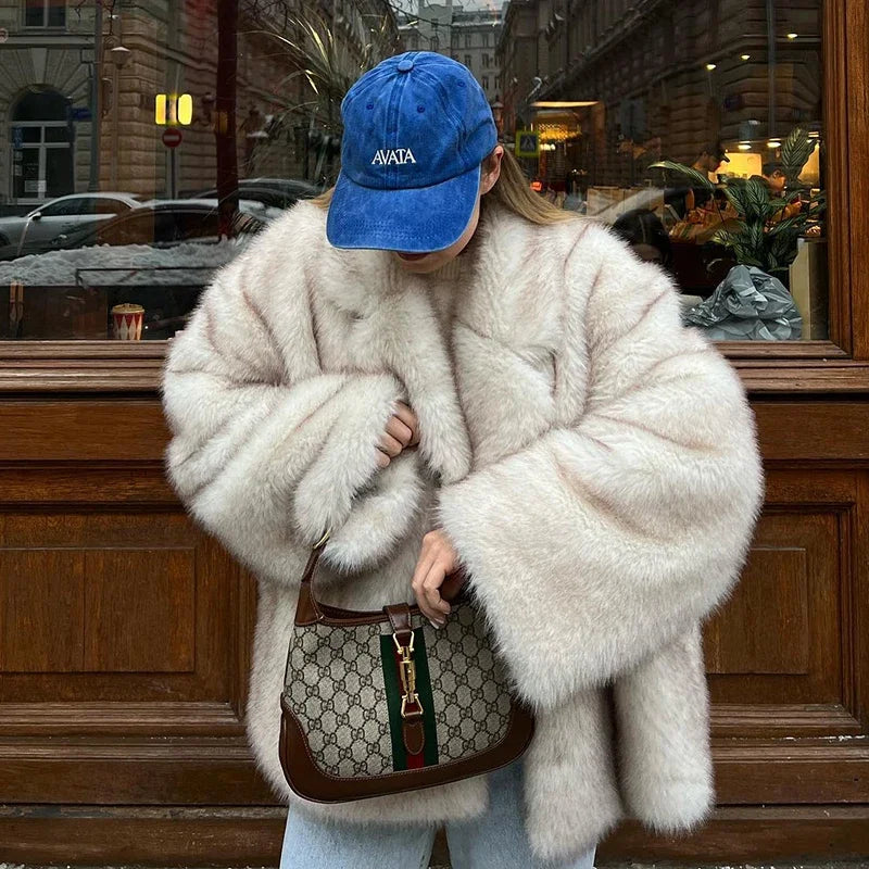 Luma Oversized Fur Coat