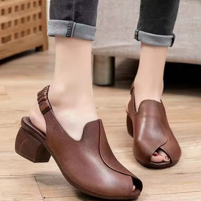 Linda Leather Sandals