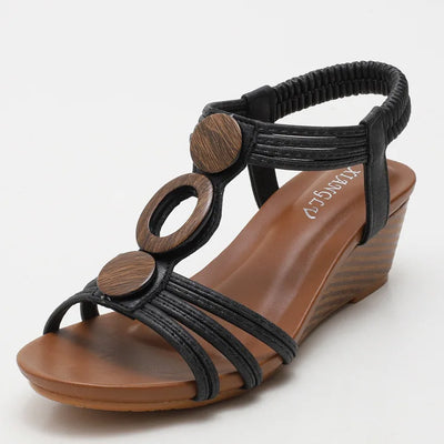 Giulia Orthopedic Wedge Sandals