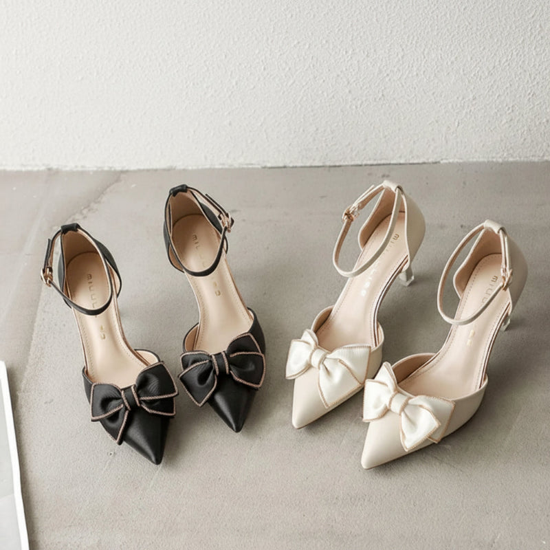 Cyrille Bow Slingbacks