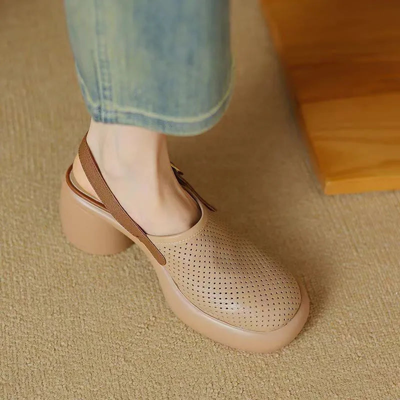 Léa Hollow Heel Sandals