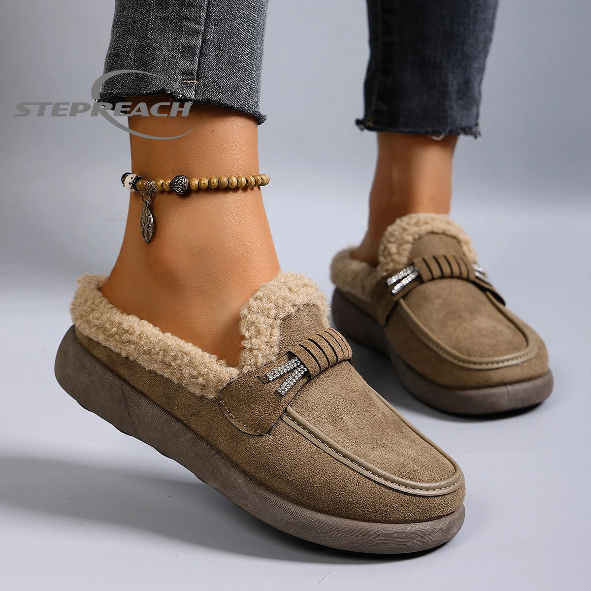 Aurora Shearling Ankle Boots