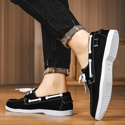 Liam Orthopedic Leather Moccasins