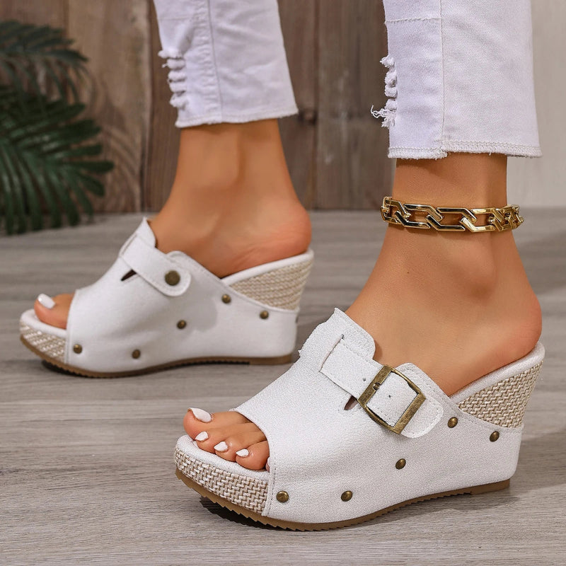Sienna Peep Toe Sandals