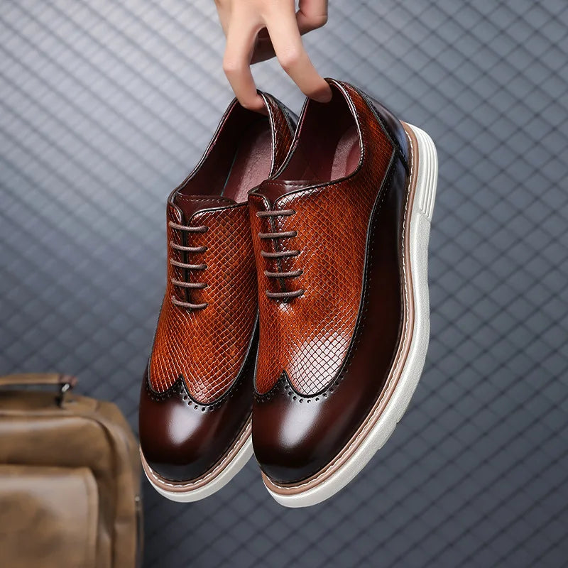 The Belmont Leather Oxford