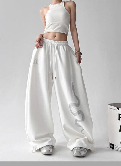 Raven Rhinestone Pants