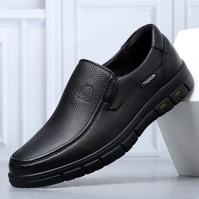 Rohan Slip-On Leather Shoes