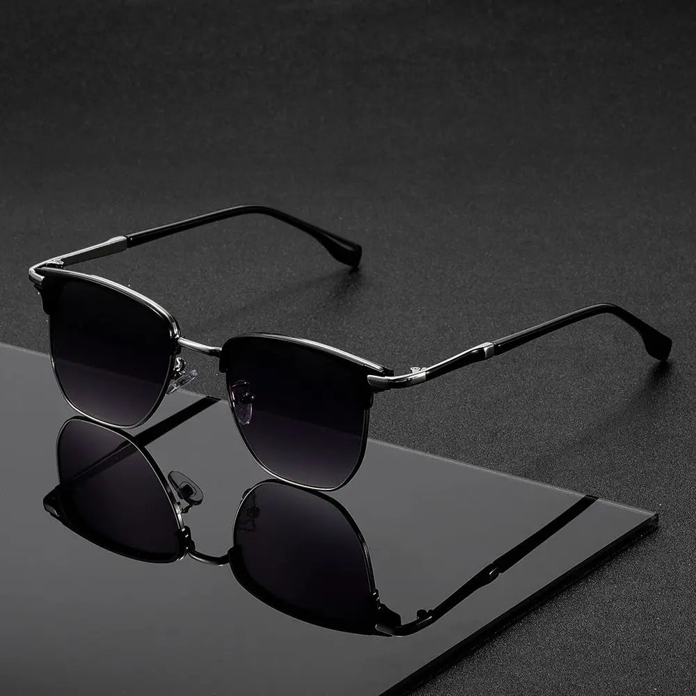 Noir Élite Square Sunglasses