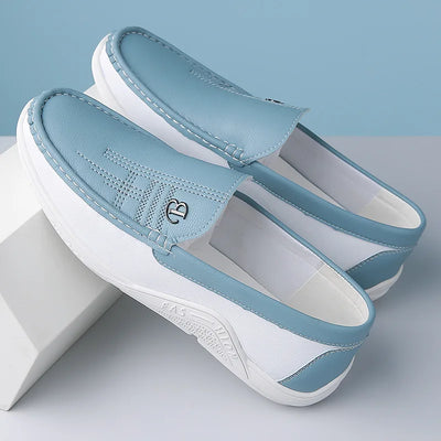 Luca Leather Slip-Ons