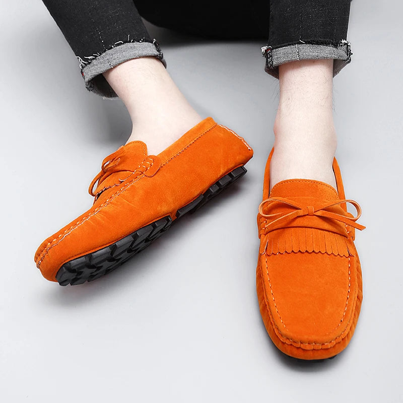 Nathan Suede Flat Shoes