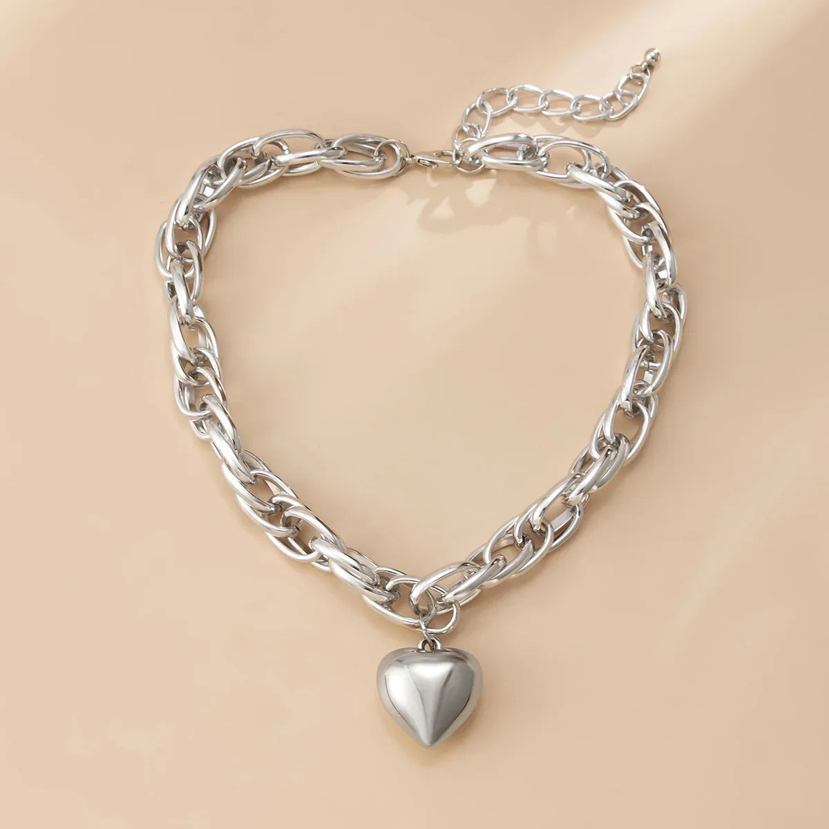 Serena Heart Chain Necklace