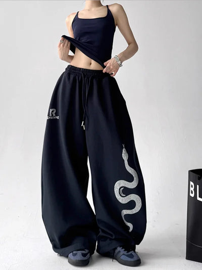 Raven Rhinestone Pants