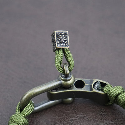 Knox Skull Woven Bracelet