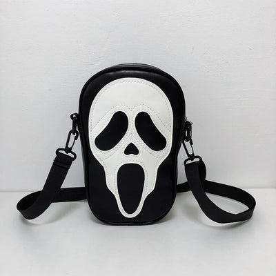 Phantom Ghost Face Crossbody Bag