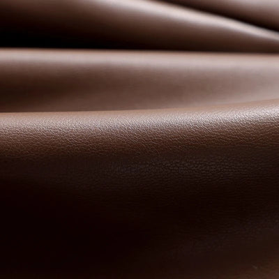 Close-up of brown leather texture