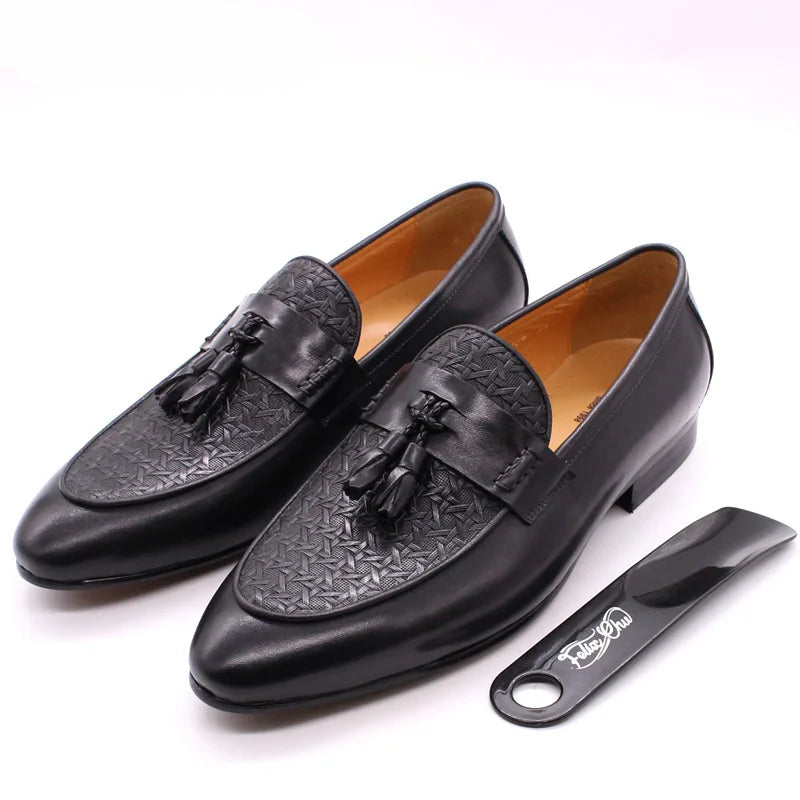 Felix Tassel  Genuine Leather Loafers