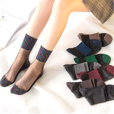 Sheer Spark Socks – Set of 3