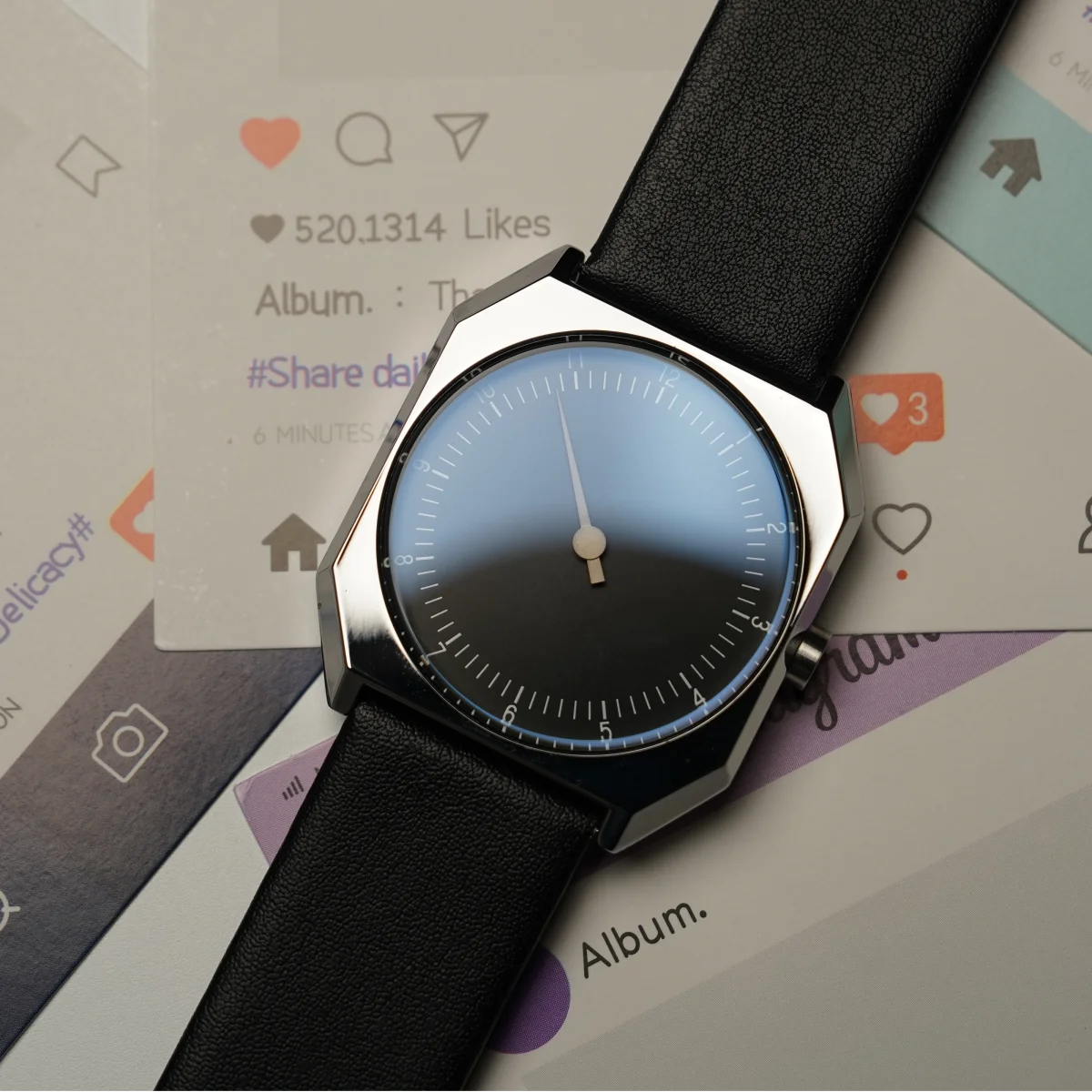 Apex Wheel Dial Quartz Watch