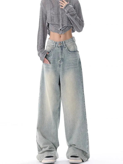 Mira High-Waisted Loose Baggy Jeans