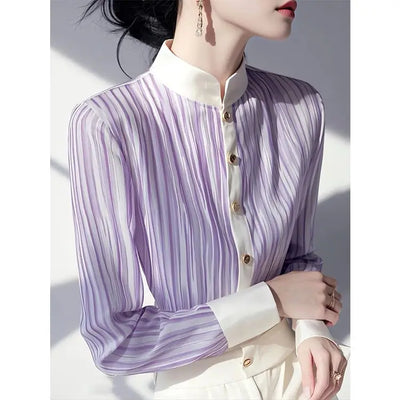 Daniela Stripe Blouse