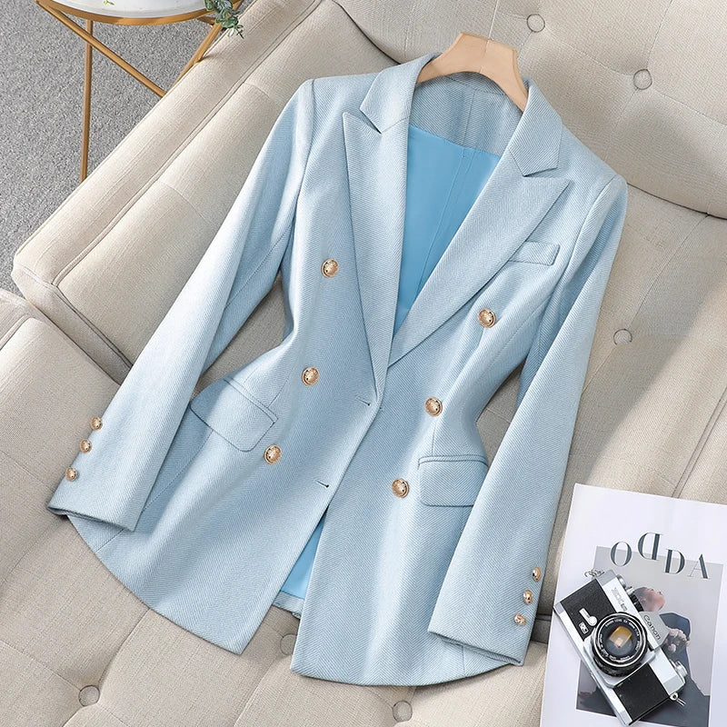 Clara Herringbone Blazer