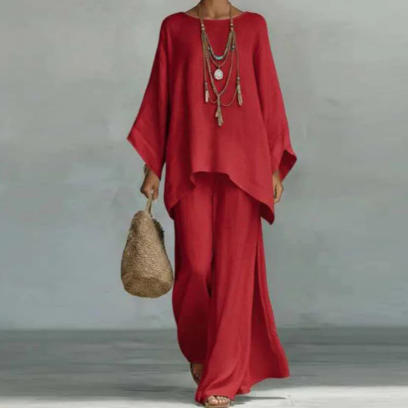 Brezza Linen Two-Piece Set
