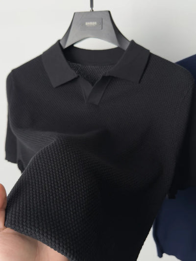 Liam Knit Cotton Polo