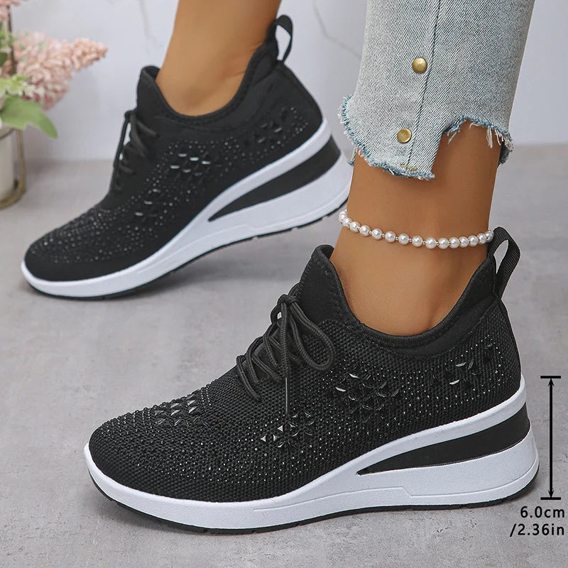 Luma Rhinestone Sneakers