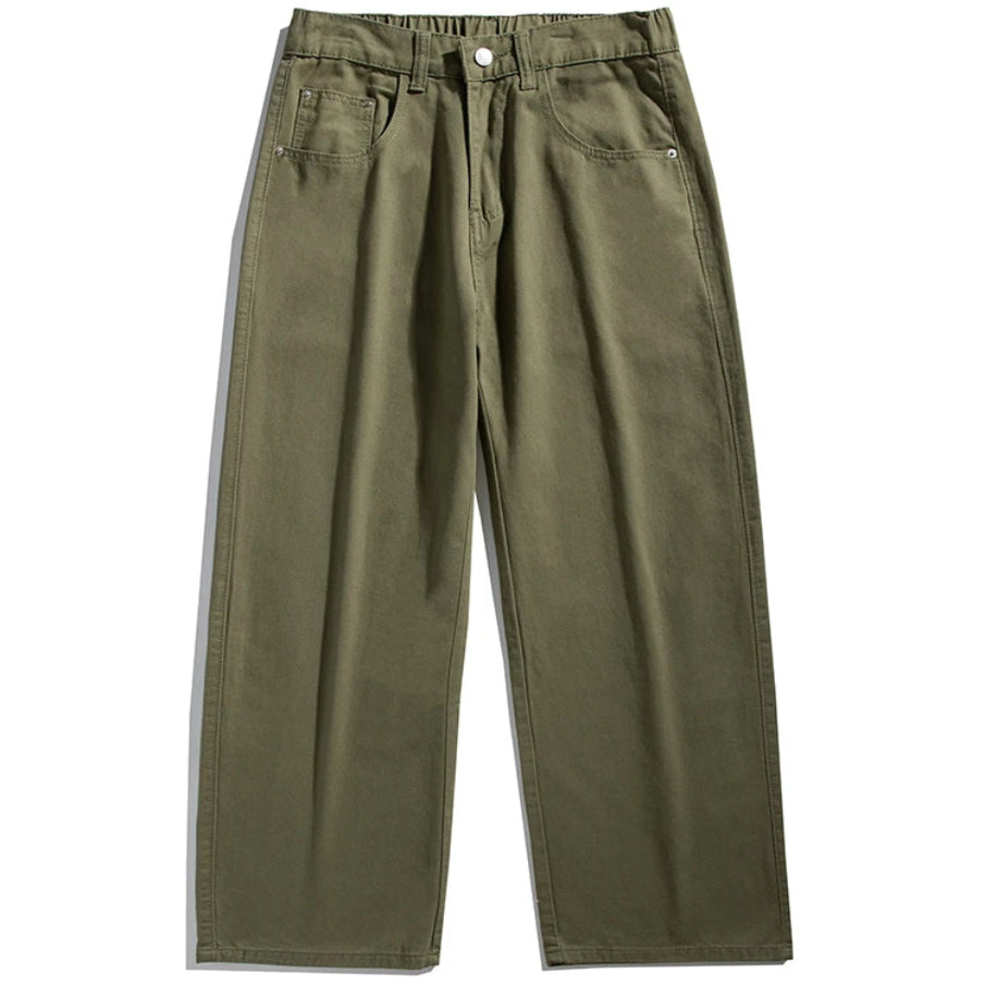 Juno Wide-Leg Cotton Pants
