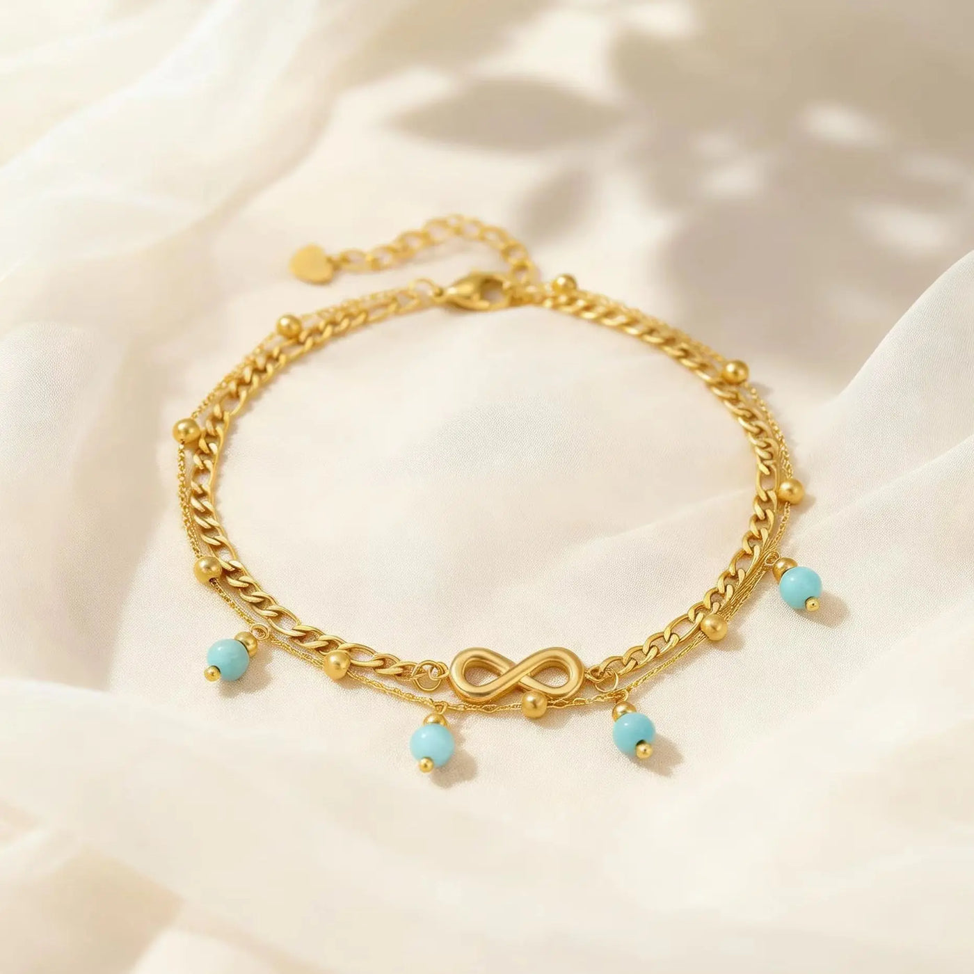 Helena Geometric Anklet