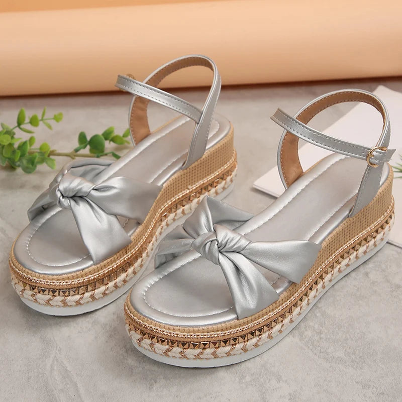 Serena Boho Wedge Sandals