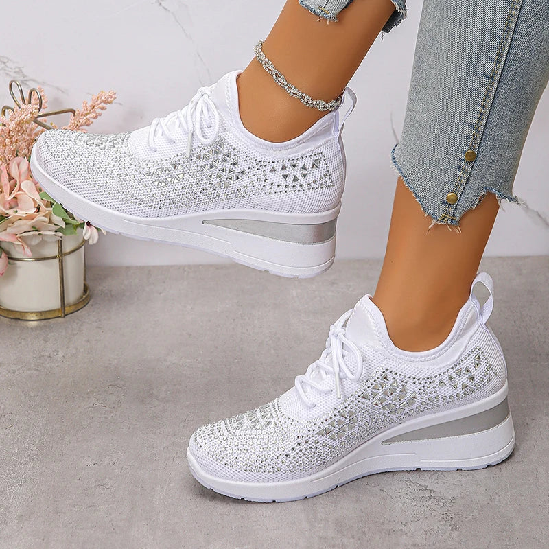 Luma Rhinestone Sneakers