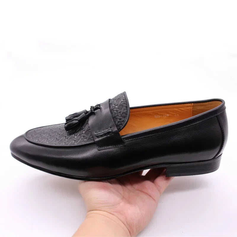 Felix Tassel  Genuine Leather Loafers