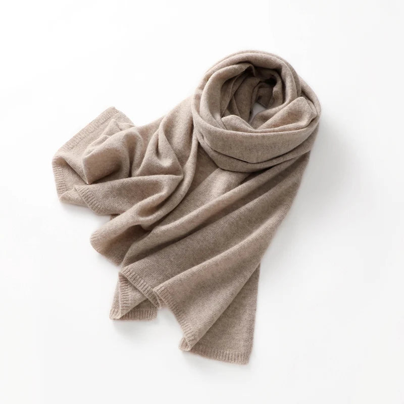 Marcella Cashmere Scarf – Soft Knit Winter Wrap