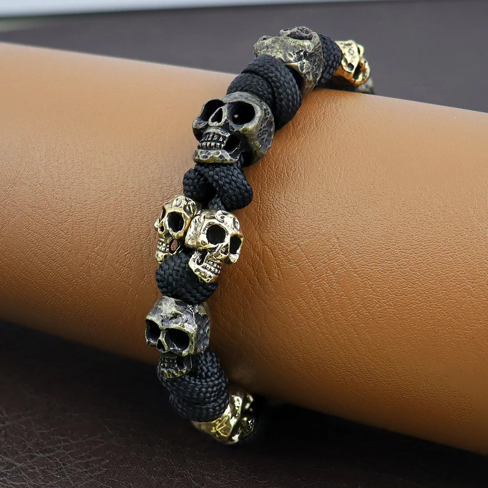 Knox Skull Woven Bracelet
