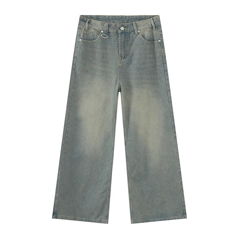 Eli Cotton Baggy Jeans - Men’s Light-Wash Summer Fit