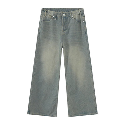 Eli Cotton Baggy Jeans - Men’s Light-Wash Summer Fit