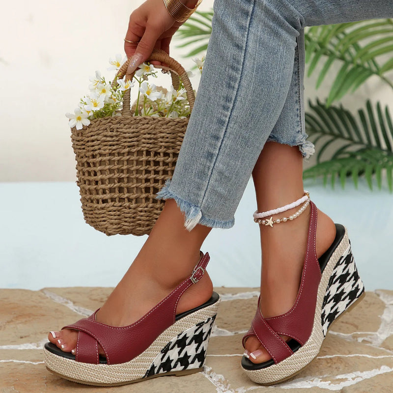 Bella Wedges Sandals