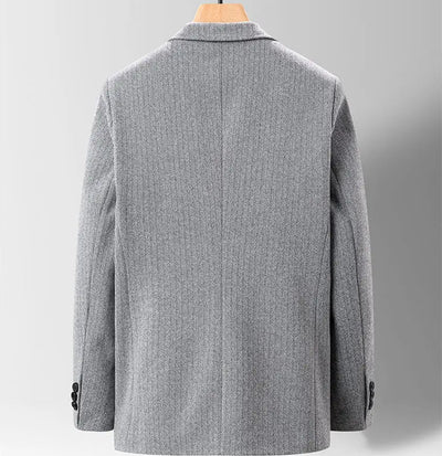 Grant Herringbone Wool-Blend Jacket