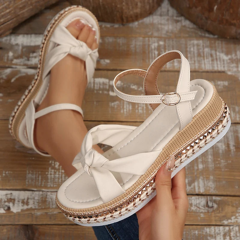 Serena Boho Wedge Sandals