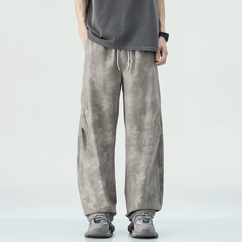 Luca Cotton Cropped Pants – Baggy Fit