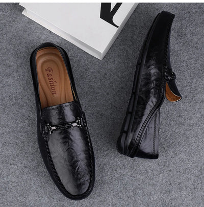 Eli Breathable Leather Loafers