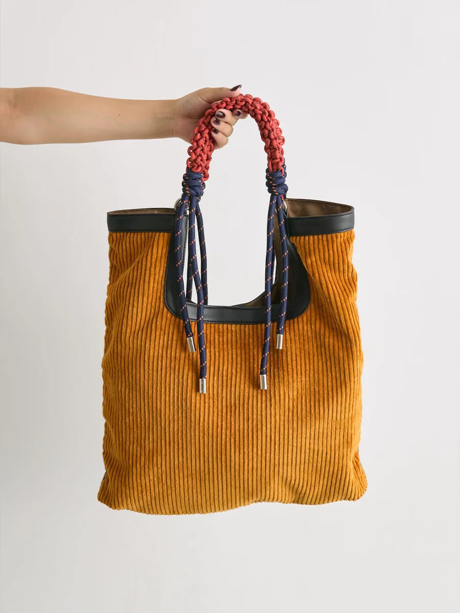 Clara Corduroy Tote
