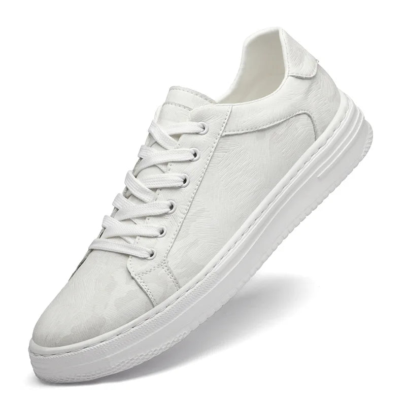 White sneaker on a white background