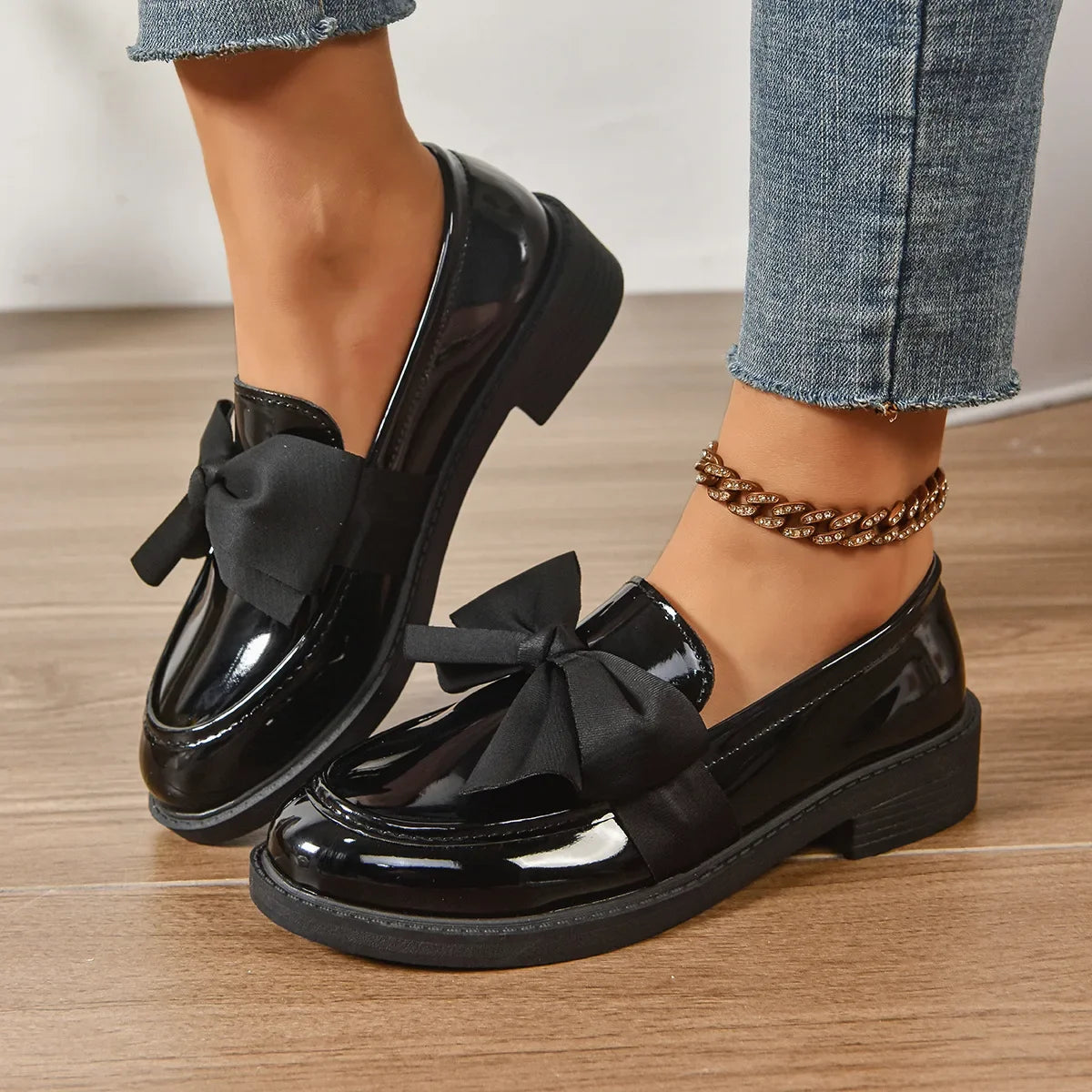 Giulia Patent Loafers