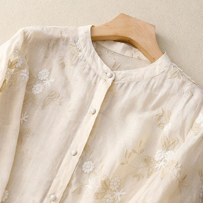 Elise Linen Blouse