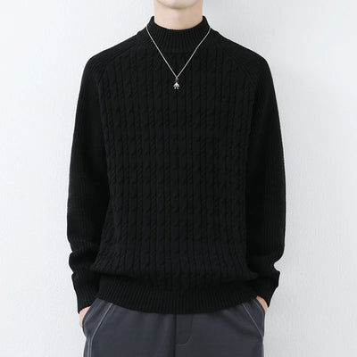 Matteo Premium Wool Textured Pullover