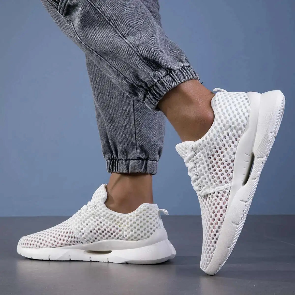 Eli Mesh Walking Sneakers – Men’s Lightweight Summer Shoes