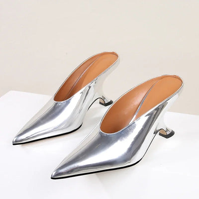 Vera Mirror Mules